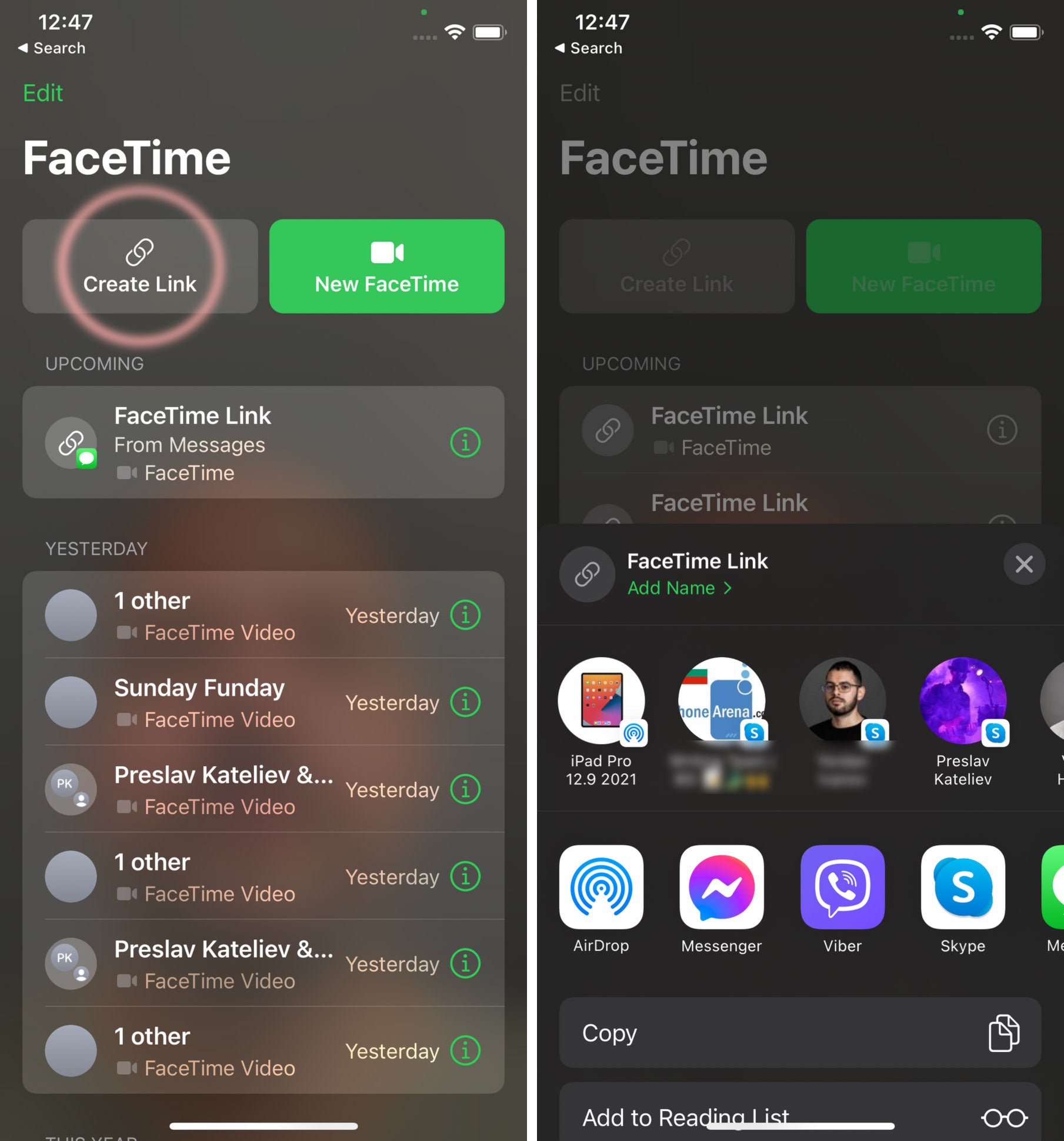android-facetime-sending-links-made-easy