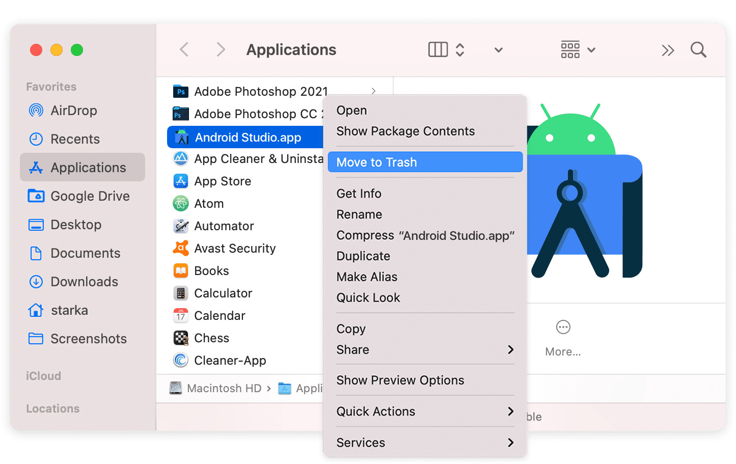 android-studio-mac-uninstall-guide